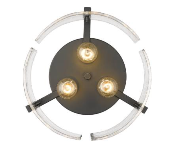 Vale Flush Mount Ceiling Light - Modern LED Fixture for Bedroom, Living Room & Kitchen - Energy Efficient Indoor Lighting Solution