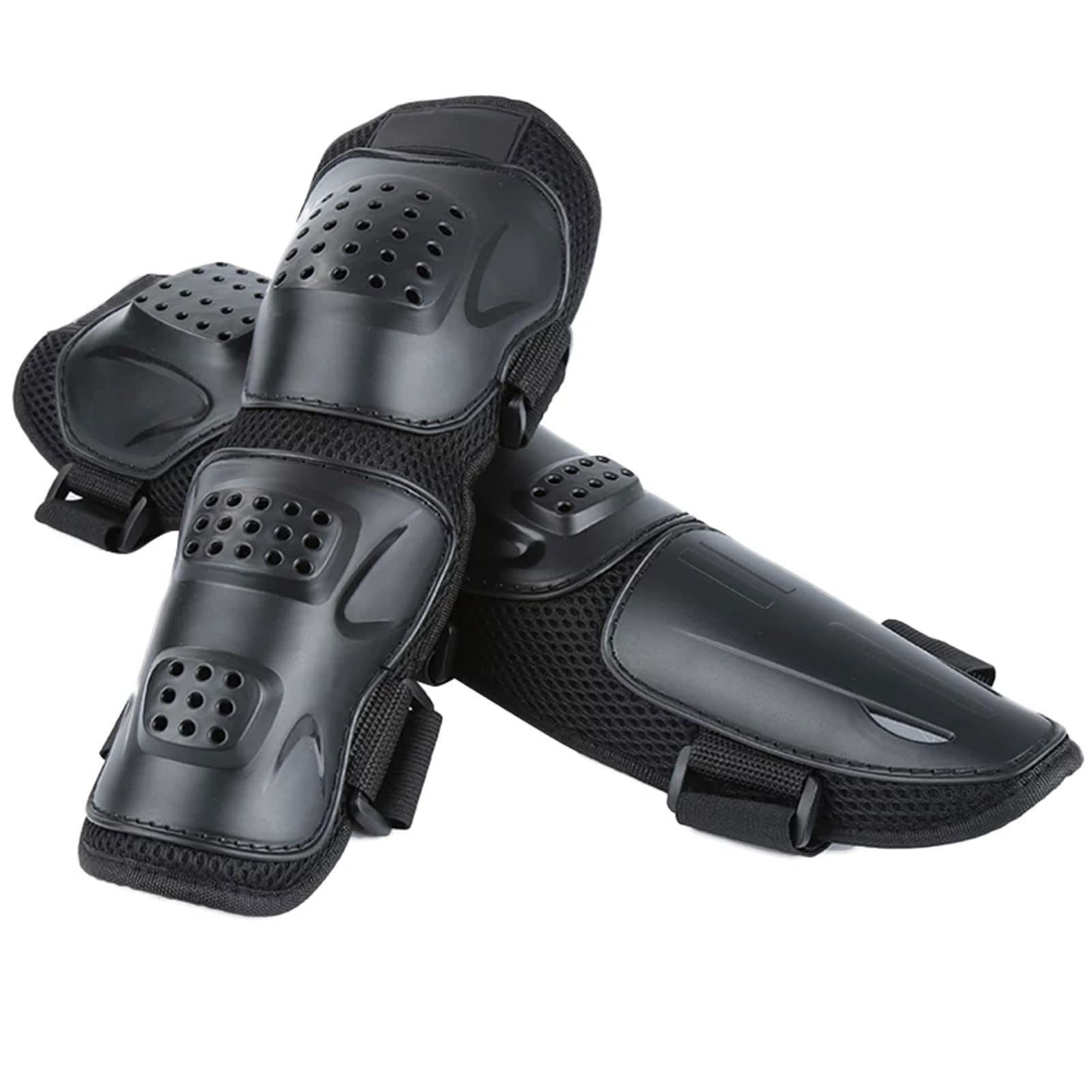 Motocross Knee & Elbow Guards - 4 Pcs Adult Protective Gear for Riding