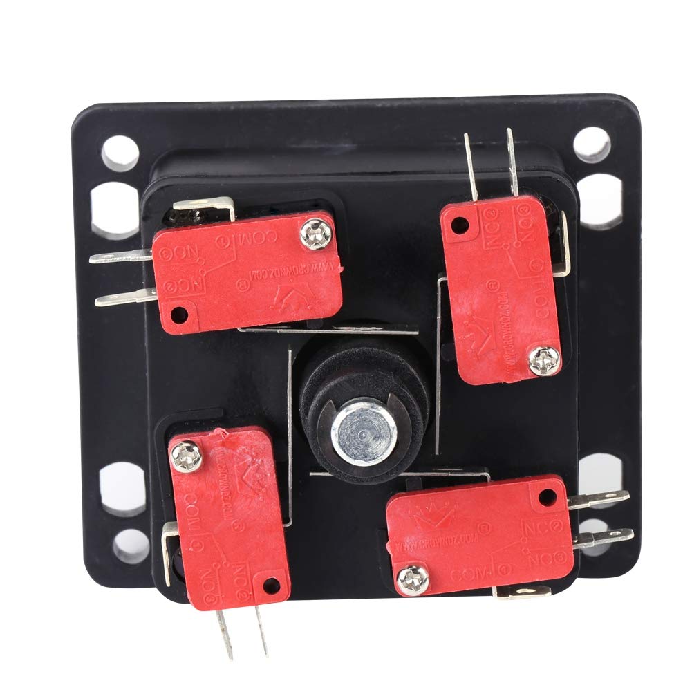 8-Way Competition Joystick with Microswitch Replacement Parts - American Arcade Joystick for Retro Gaming, MAME Cabinets, and DIY Arcade Builds
