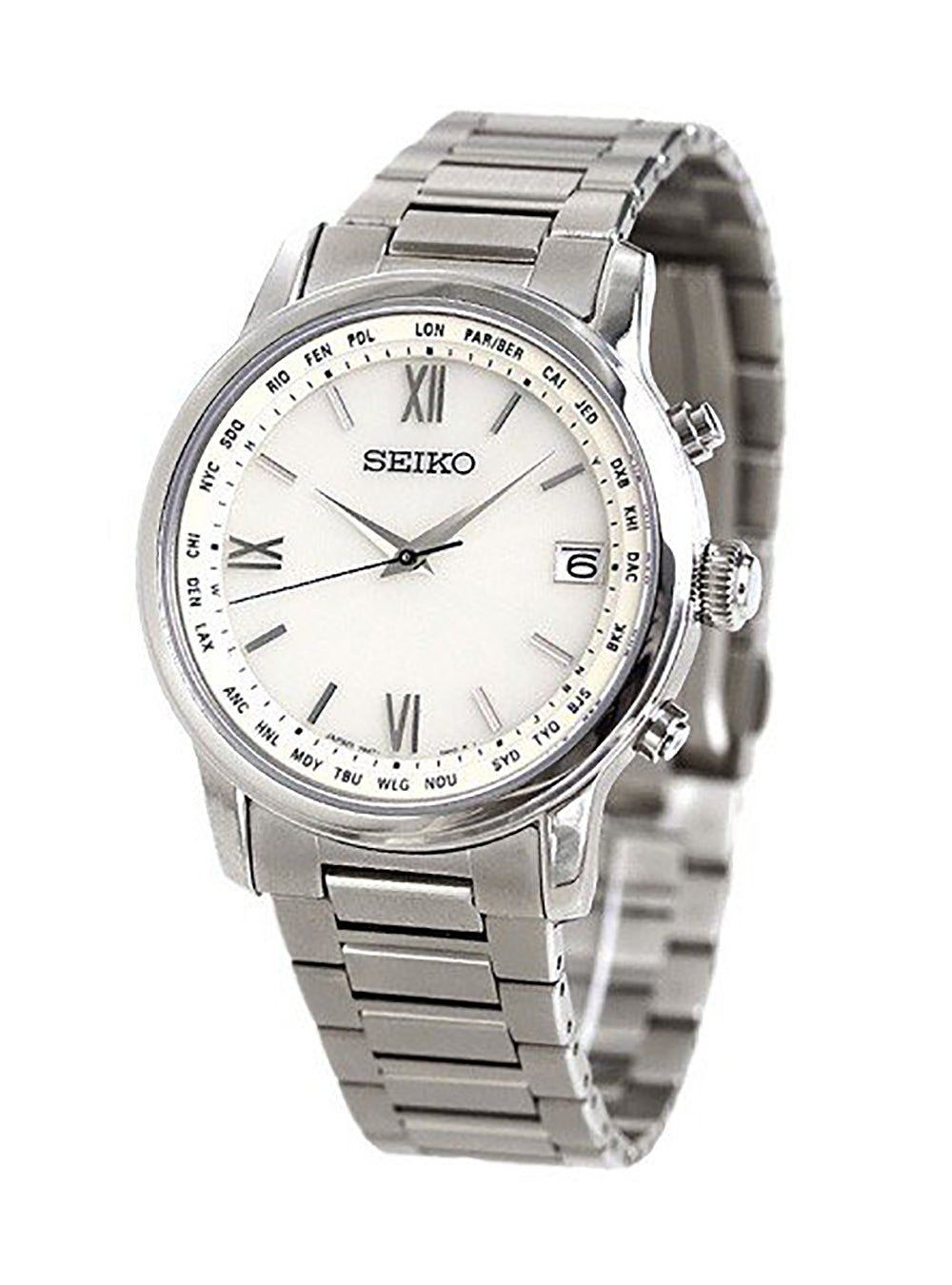 SEIKO BRIGHTZ SAGZ095 Men's Automatic Watch - Japanese Made JDM Luxury Timepiece for Business, Formal & Dress Occasions