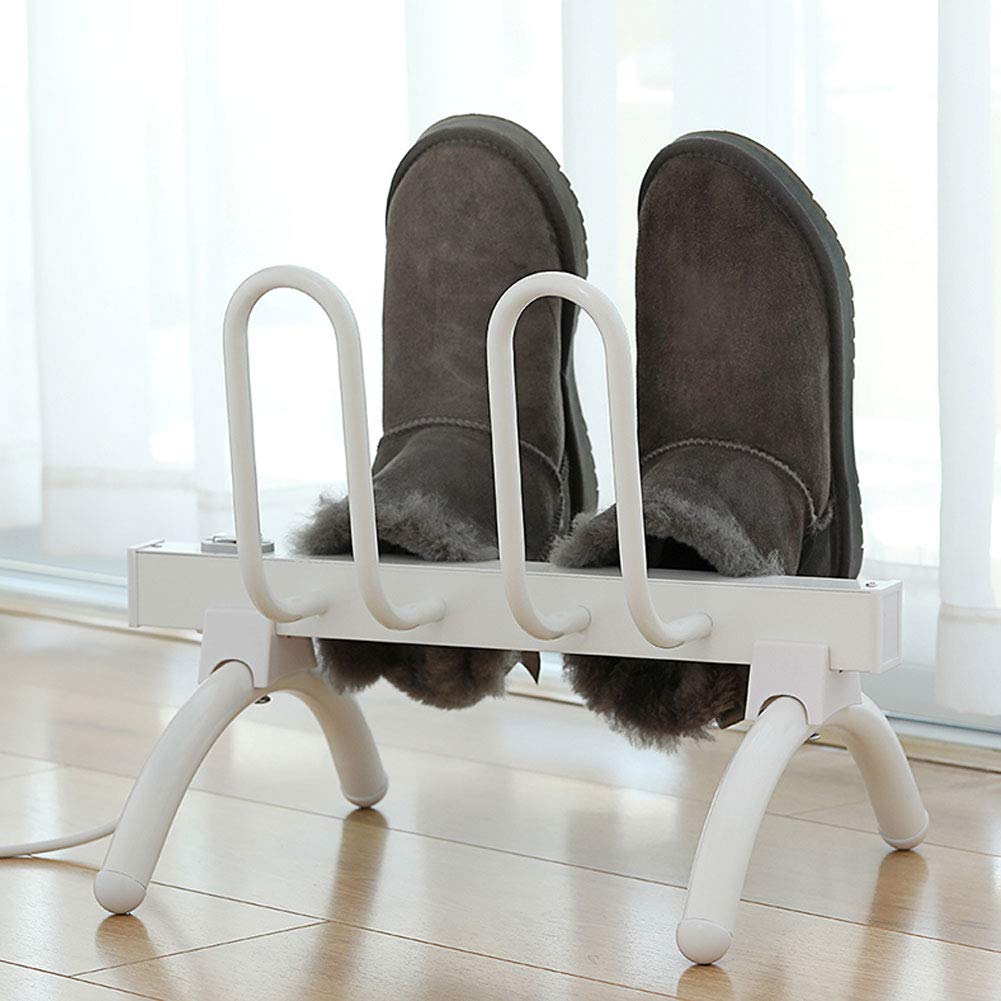 Electric Shoe Dryer with Thermostat Control - Fast Drying Boot & Shoe Dehumidifier for Home, Gym & Travel - US Plug (Perfect for Wet Shoes After Rain, Sports or Winter Use)