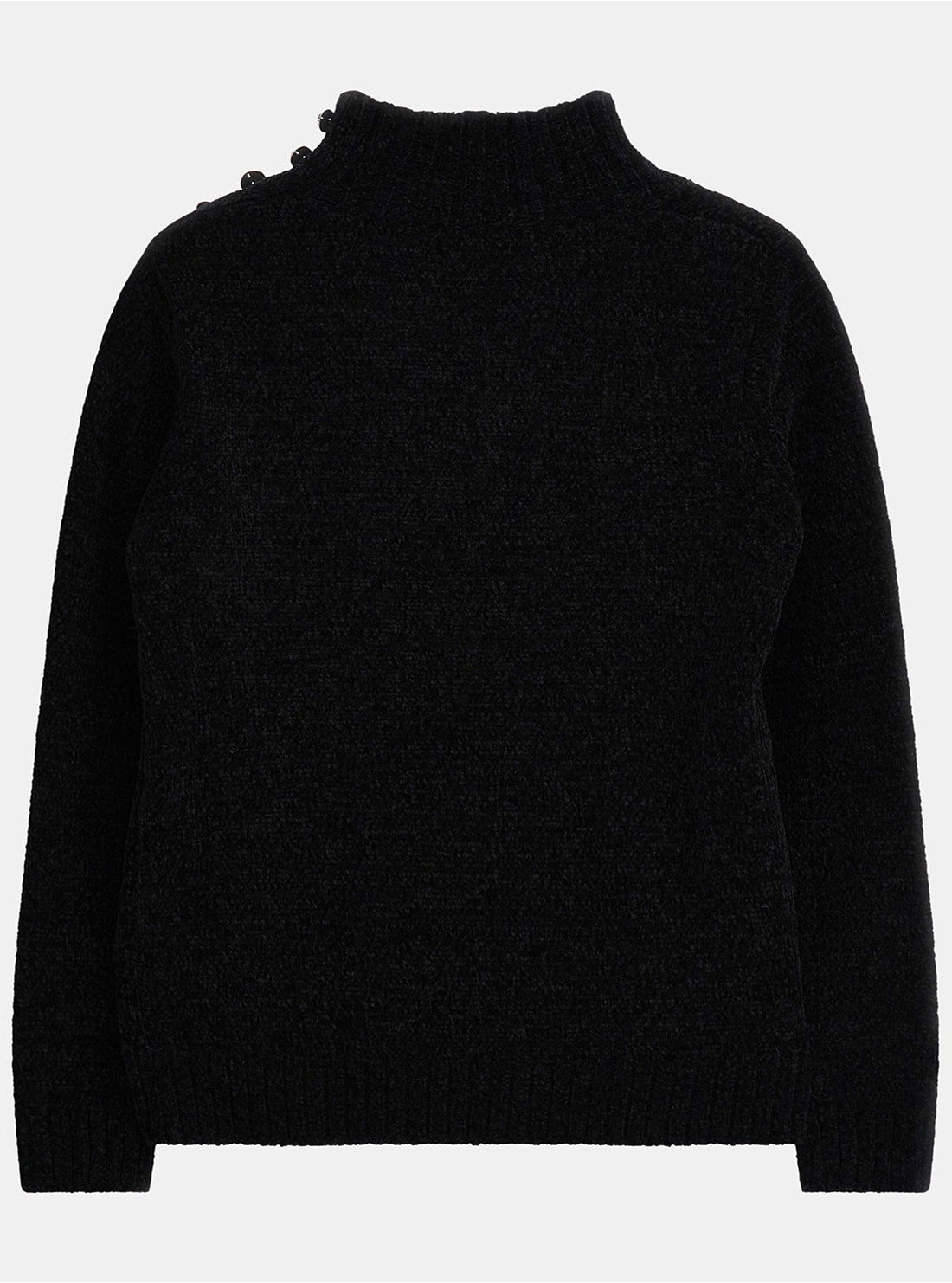 Black Long Sleeve Jumper for Women - Soft Cotton Pullover Sweater (Sizes 7-16) - Perfect for Fall Layering and Casual Outfits