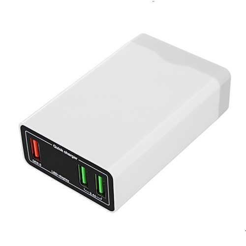 Bakeey 36W Dual USB Fast Car Charger with LED Display - QC3.0/2.0 Quick Charge for iPhone X/8/7, OnePlus 5T, Xiaomi 6, Tablets & MP4 Players - Perfect for Road Trips & Daily Commuting