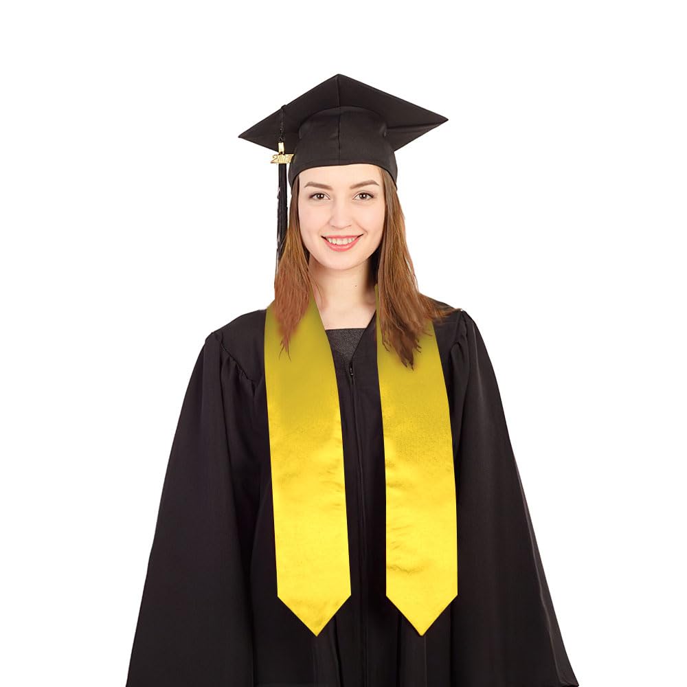 2025 Graduation Stole & Sash - Unisex Honor Stole for College & High School Graduation Ceremonies - Perfect for Graduation Photos & Commencement Events