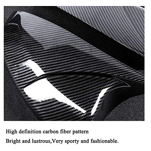 Rifoda ABS Plastic Carbon Fiber Side Mirror Covers for 2018-2022 Honda Accord 10th Gen - Exterior Accessories (2PCS) - Enhance Style & Protection for Daily Driving & Car Shows