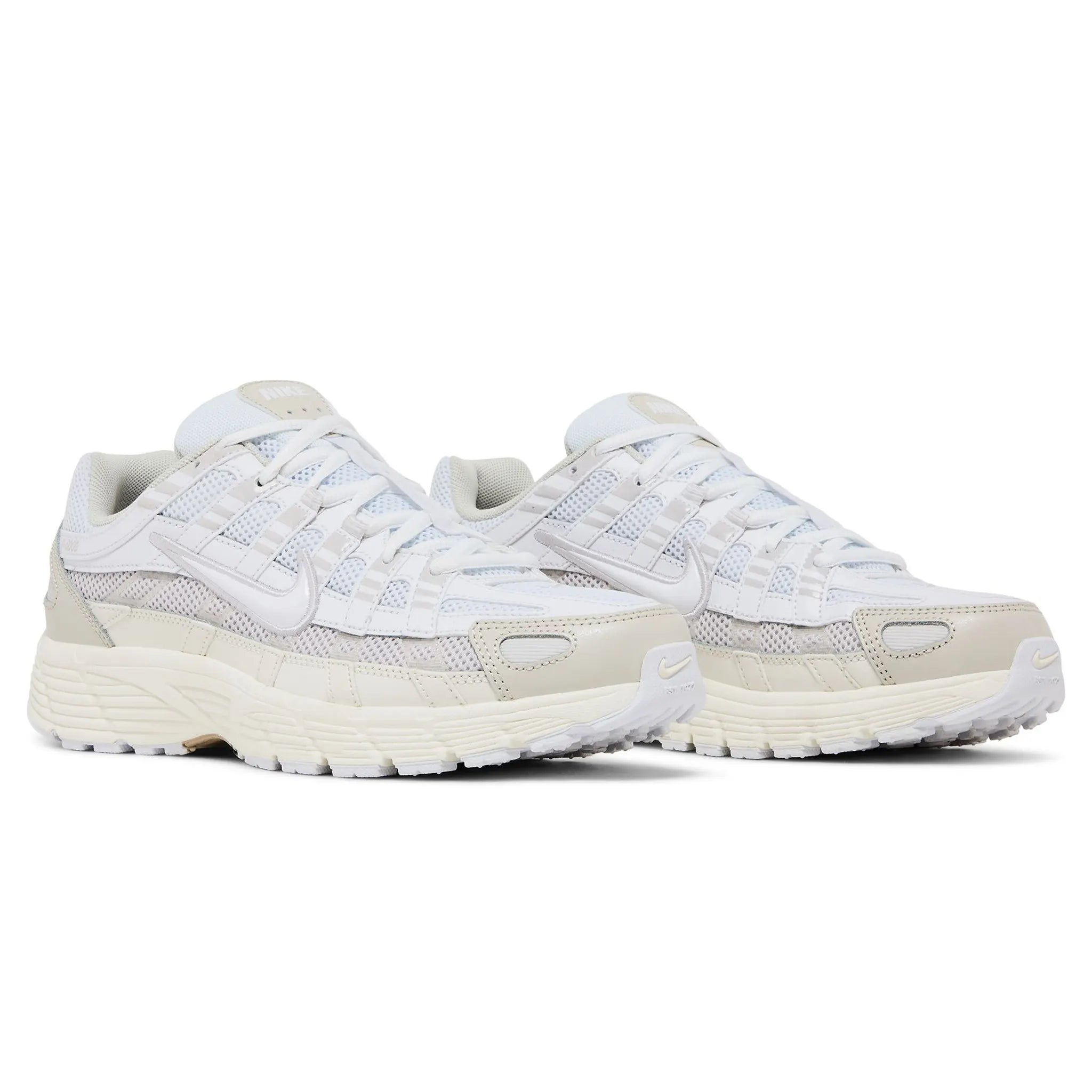 Nike P 6000 White Sail Running Shoes - Men's Lightweight Athletic Sneakers for Jogging, Gym & Casual Wear