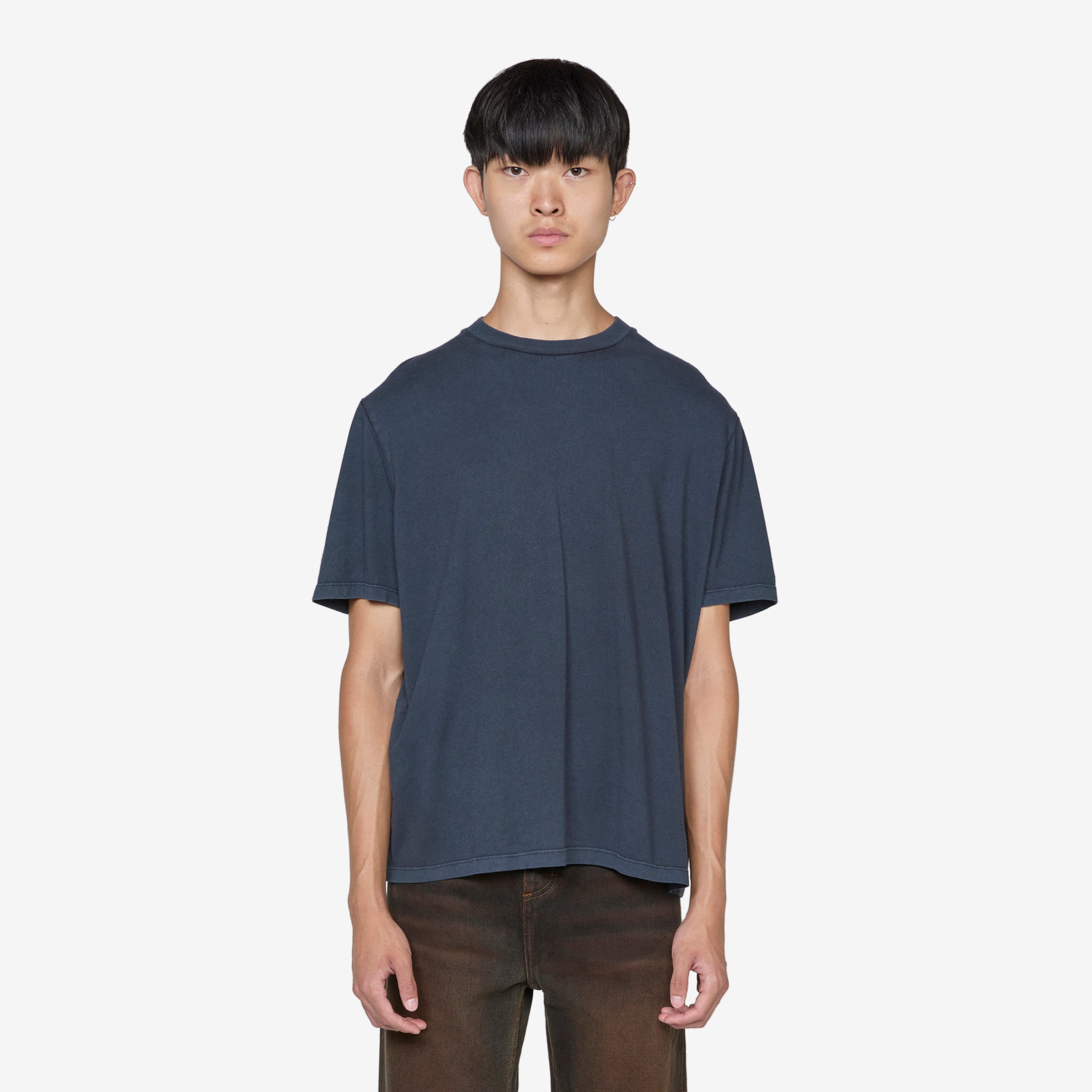 Premium Box T-Shirt | Worn Blue Legacy | Soft Cotton Comfort | Casual & Streetwear Style | Perfect for Everyday Wear & Outings