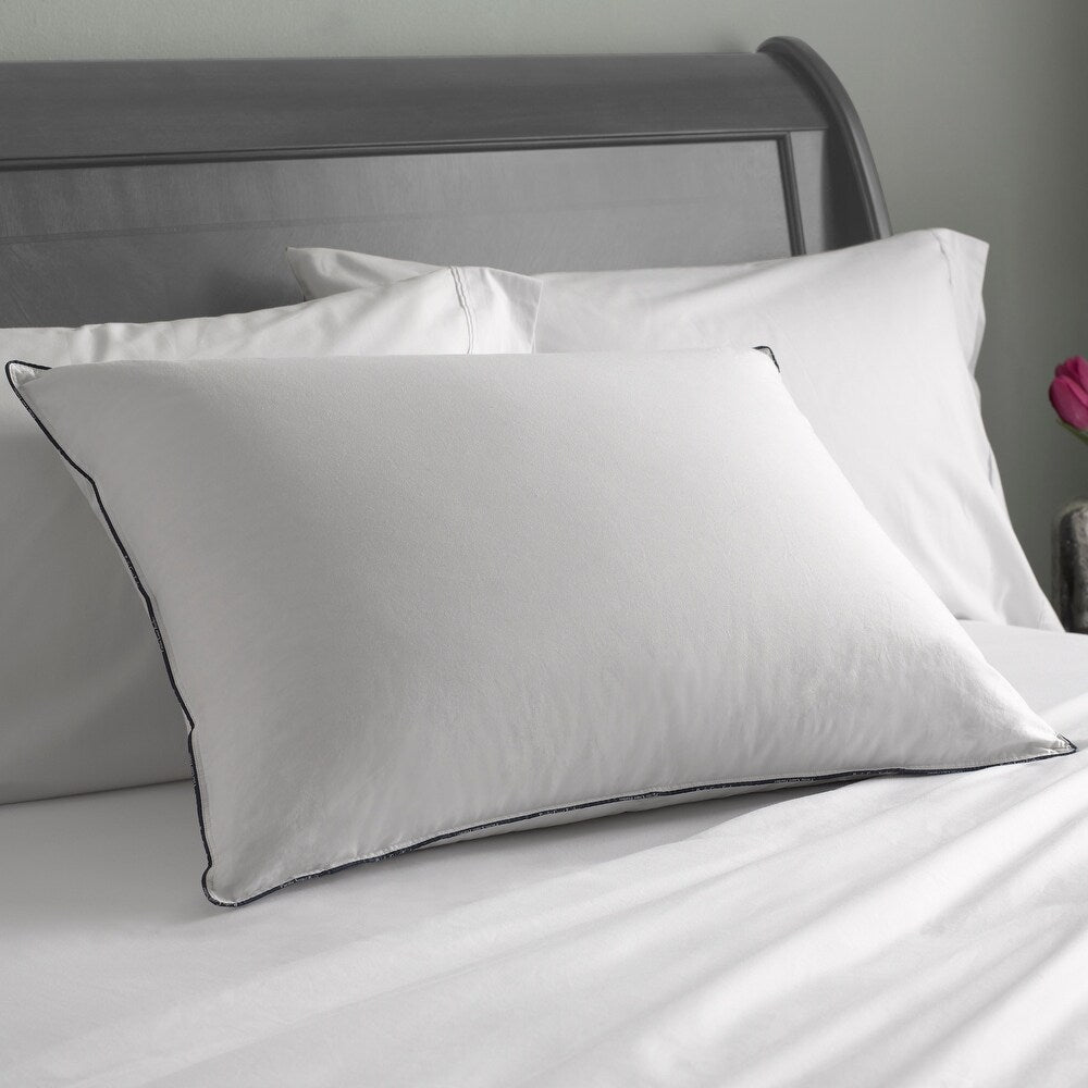 Holiday Inn® Soft and Firm Polyester Pillow Combo Pack - 2 Pack Hotel Quality Pillows for Side, Back & Stomach Sleepers - Perfect for Home, Travel & Guest Rooms