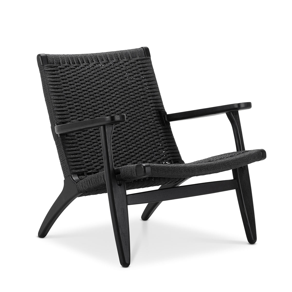 Easi Woven Rope Armchair - Modern Boho Rattan Chair with Cushion, Indoor Outdoor Patio Furniture for Living Room, Bedroom, or Garden Relaxation