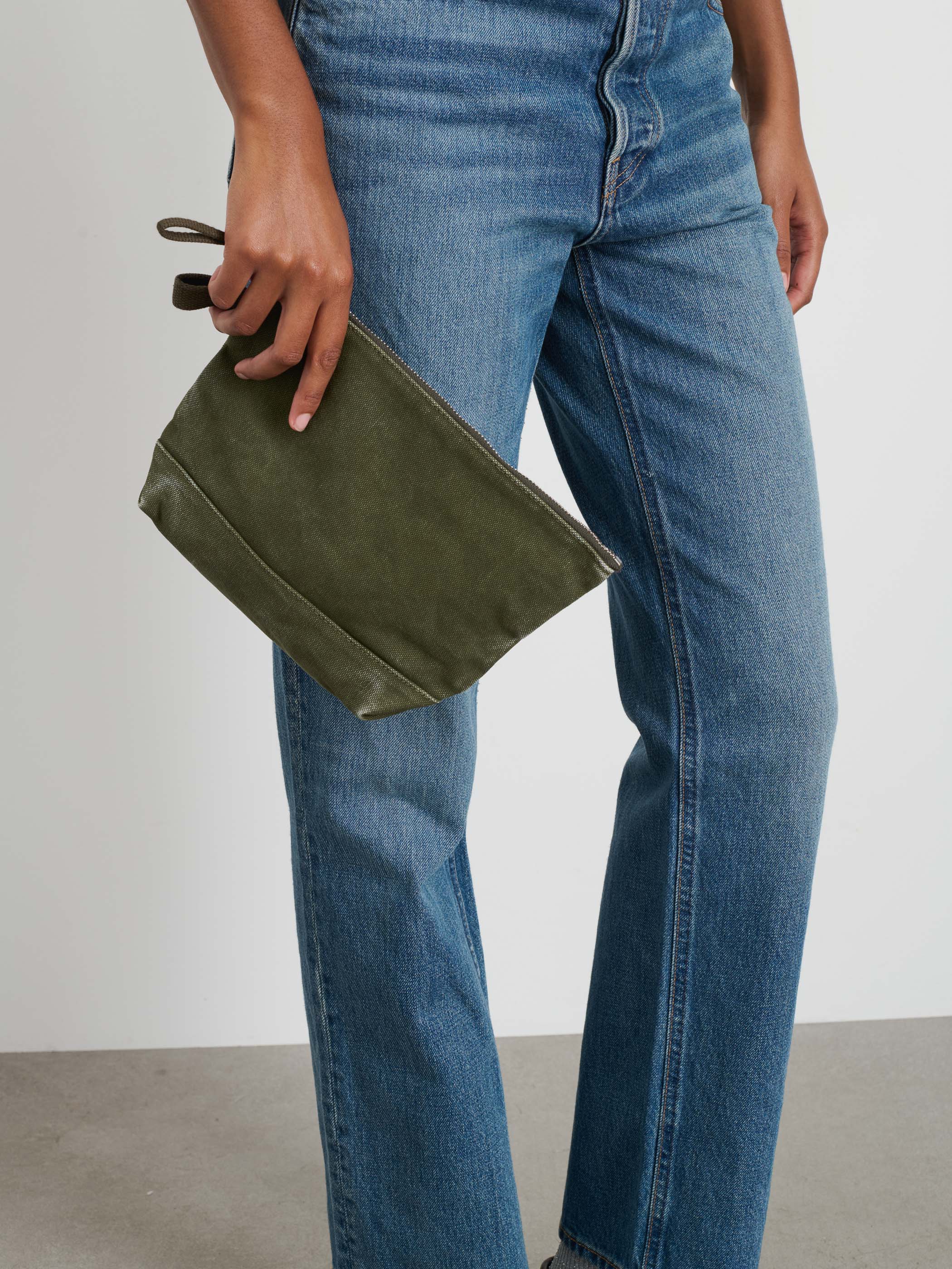 Premium Canvas Pouch - Durable & Stylish Storage Bag for Travel, Makeup, Jewelry & Essentials | Eco-Friendly Cotton Organizer for Home & Office Use