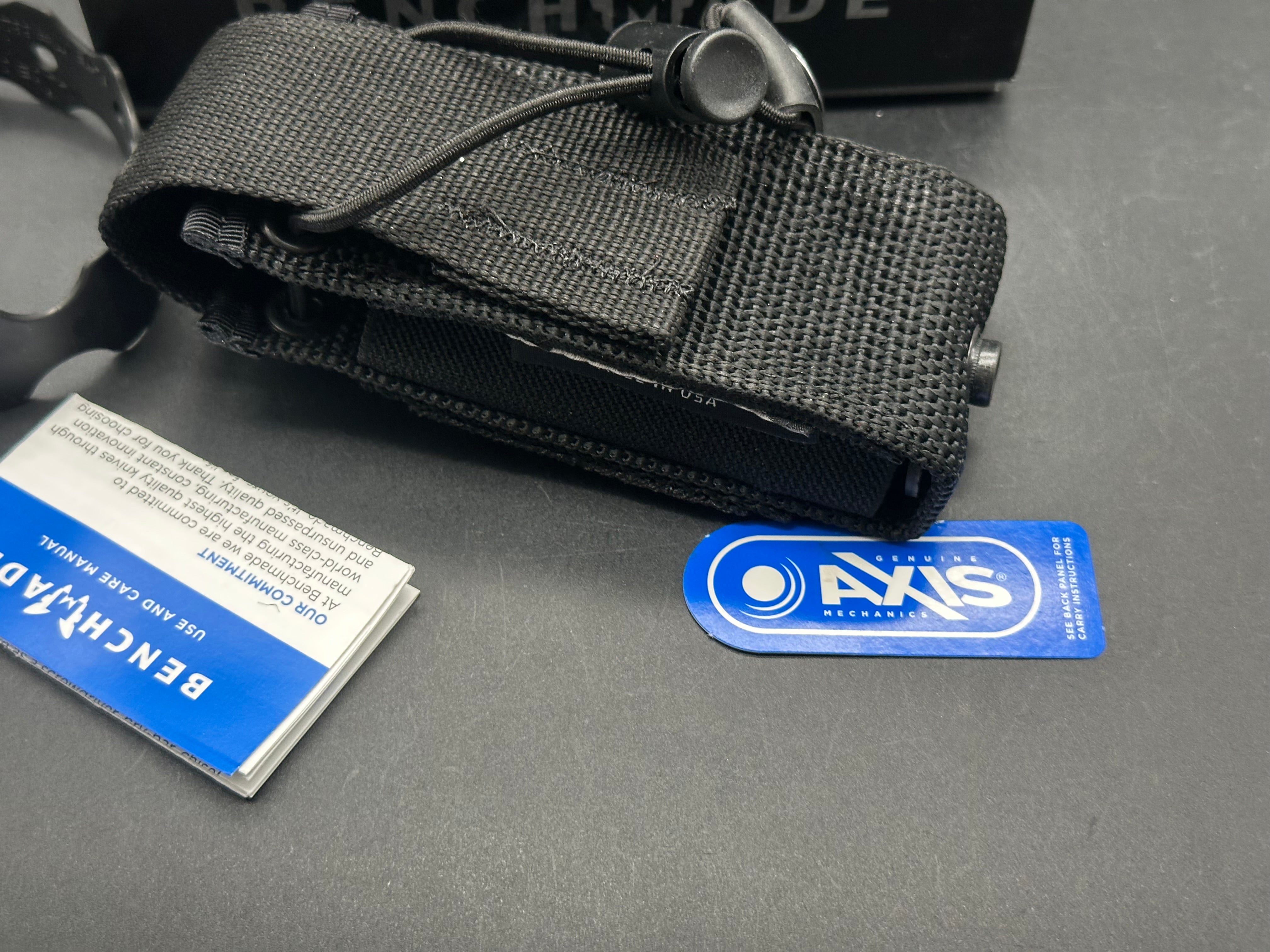 Benchmade 5700SBK Auto Presidio II Automatic Knife - 3.7
