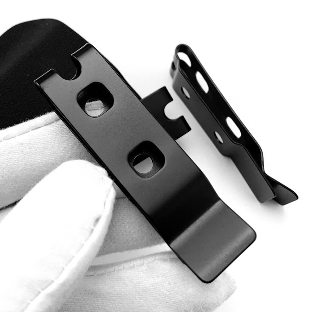 XANHOY Stainless Steel Belt Sheath - Waist Clip for Knives & Tools - Outdoor & Tactical Use