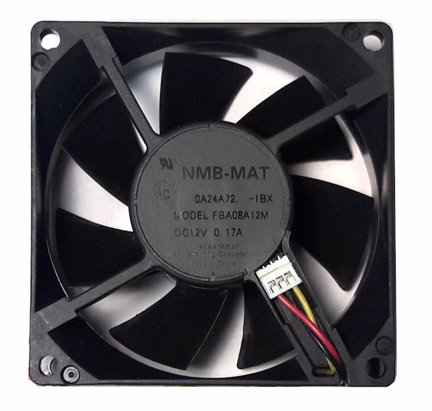 Panaflo NMB 80x80x25mm Medium Speed Cooling Fan with RPM Sensor - FBA08A12M1BX - Perfect for PC Cooling, Electronics, and Server Racks