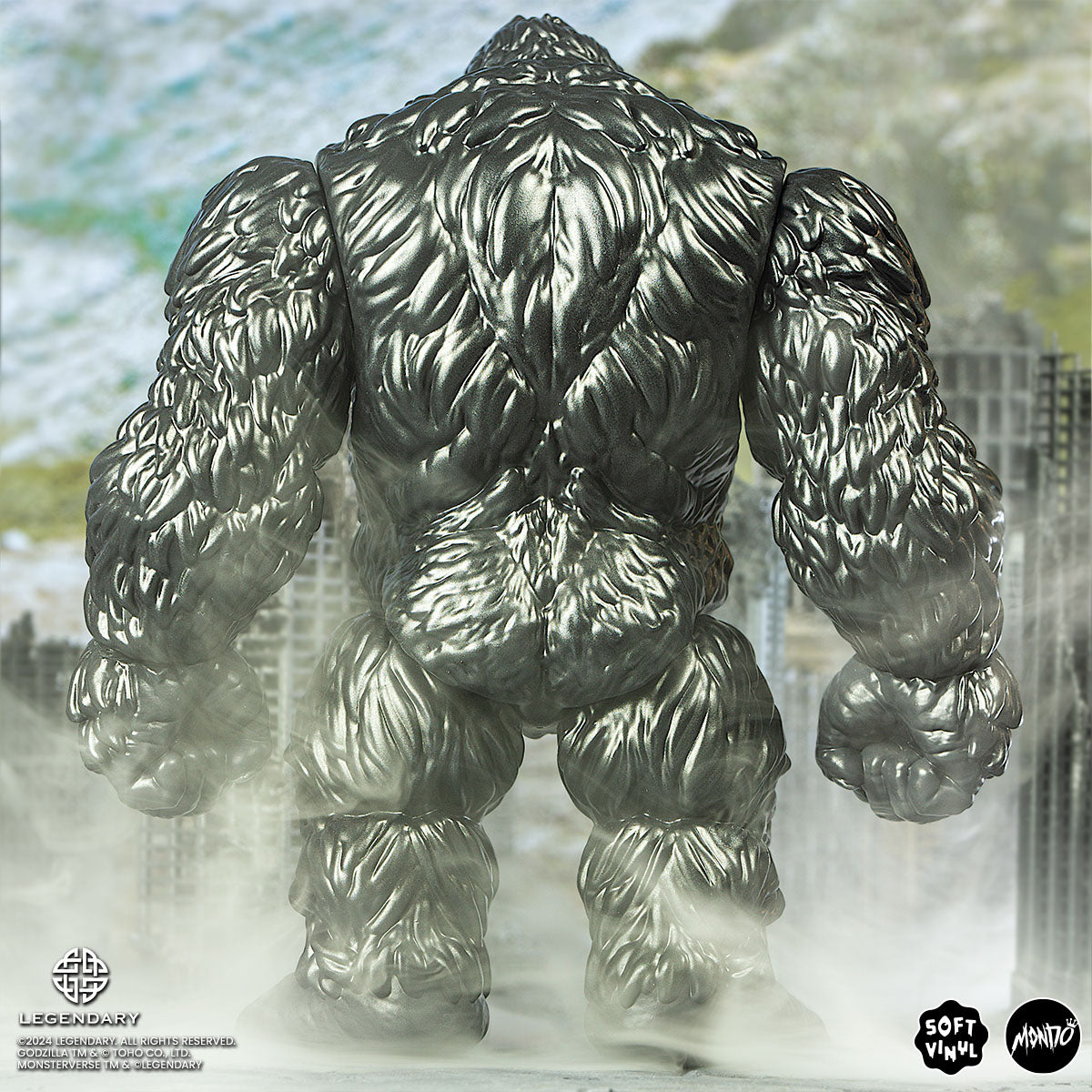 Godzilla x Kong: The New Empire Kong Soft Vinyl Collectible Figure - Movie Merchandise for Fans & Collectors | Perfect for Display, Gifts, and Anime Collections