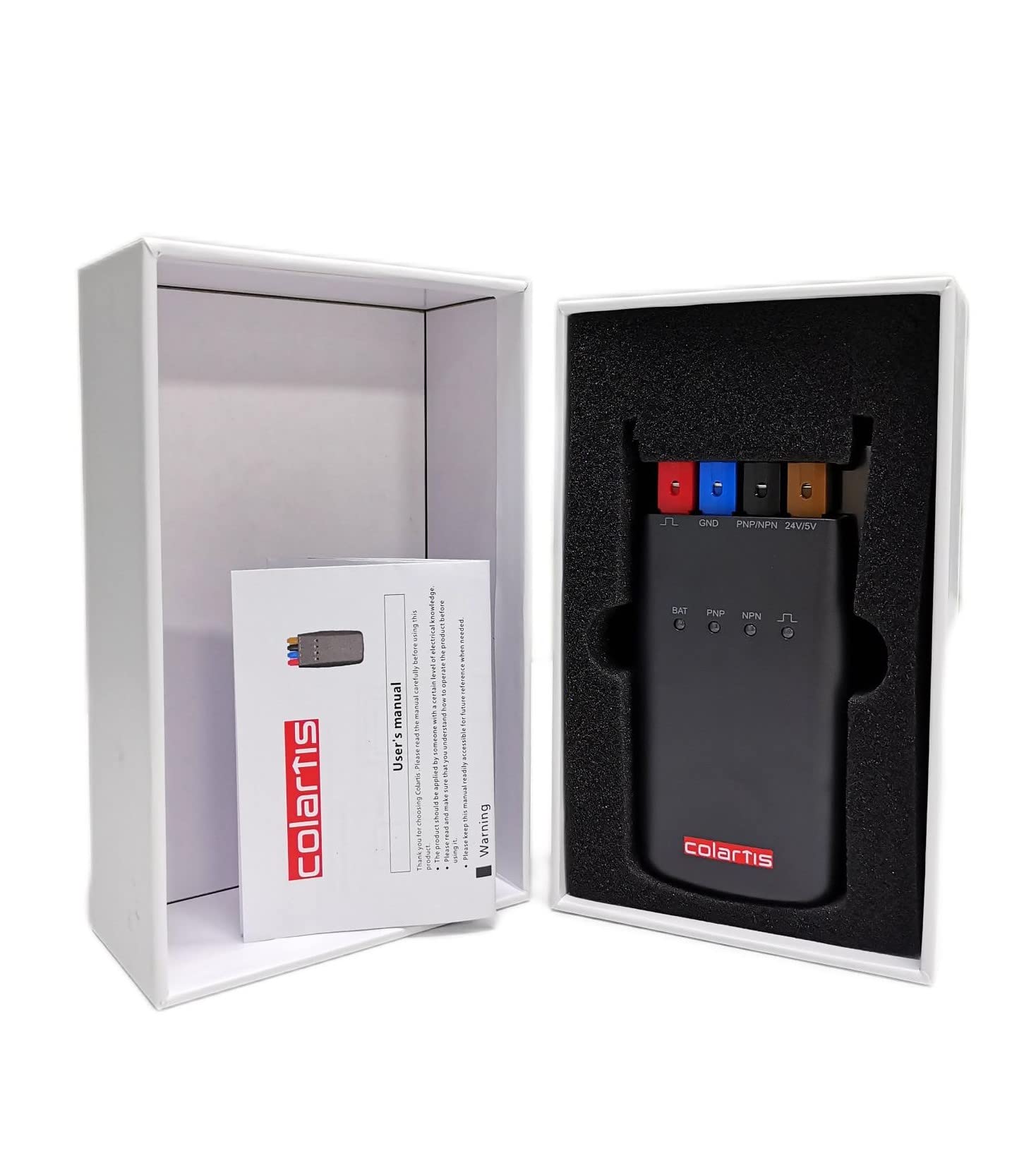 Rechargeable Proximity Switch Tester for 3-Wire & 4-Wire NPN/PNP DC Sensors - RoHS Compliant TM800 - Ideal for Industrial Automation, PLC Systems & Sensor Maintenance