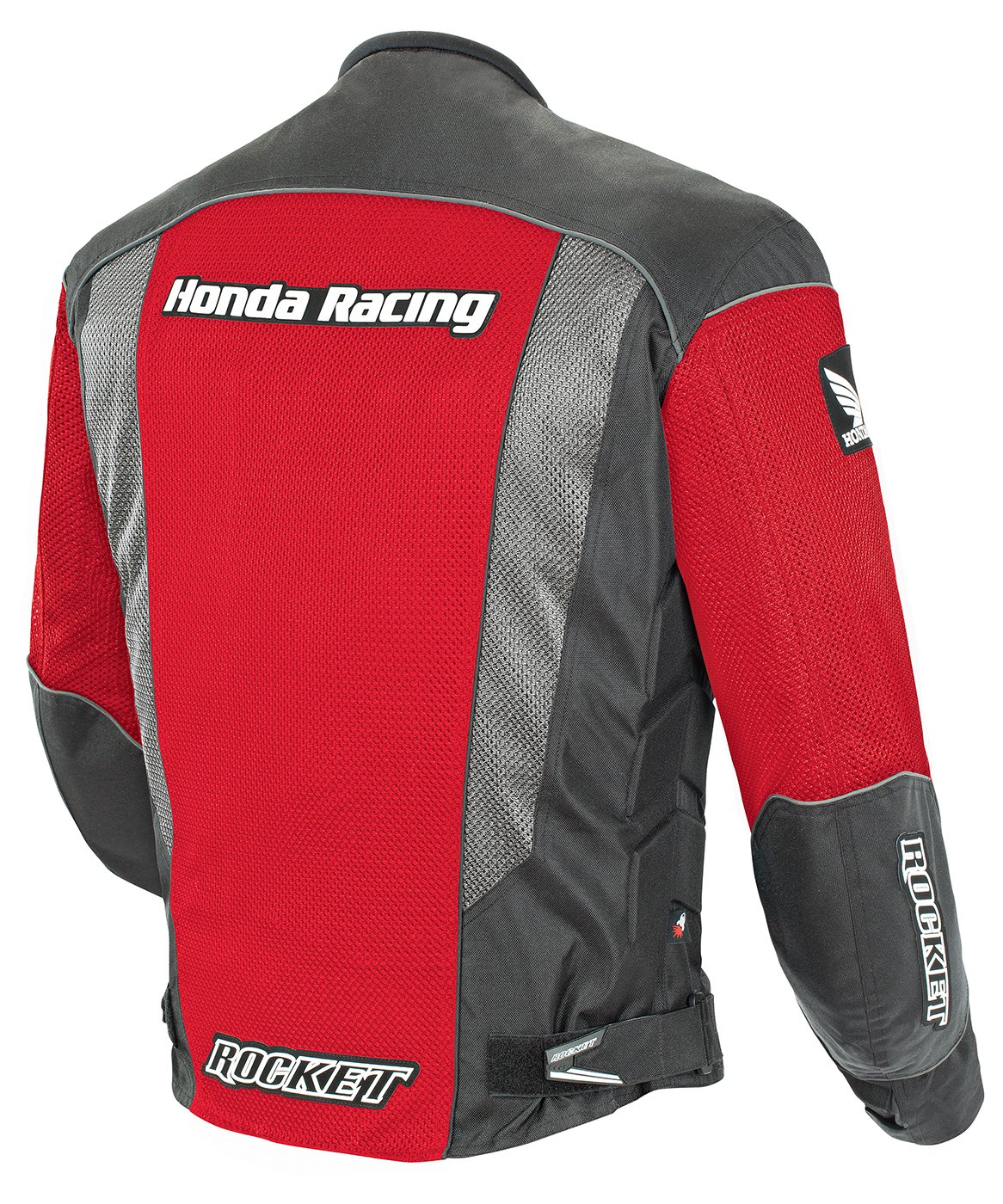 Honda Racing CBR Mesh Jacket M Red - Lightweight Motorcycle Jacket for Men - Perfect for Summer Riding & Racing