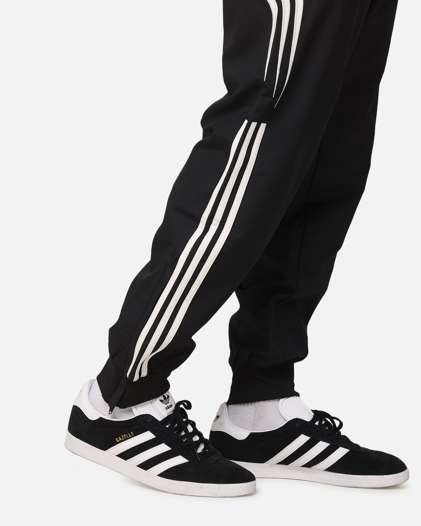 Adidas Q3 Atlanta Track Pants for Men - Black Athletic Joggers with Comfortable Fit - Perfect for Running, Gym Workouts & Casual Wear