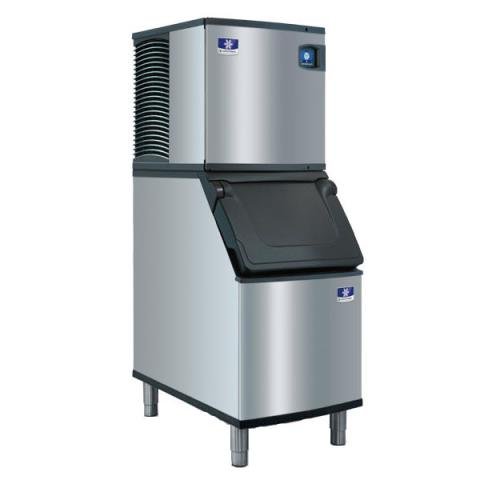 Manitowoc IYT-0420A/D420-460 lb Indigo NXT Air Cooled Ice Maker Machine with Storage Bin - Commercial Ice Production for Restaurants, Bars, and Hotels