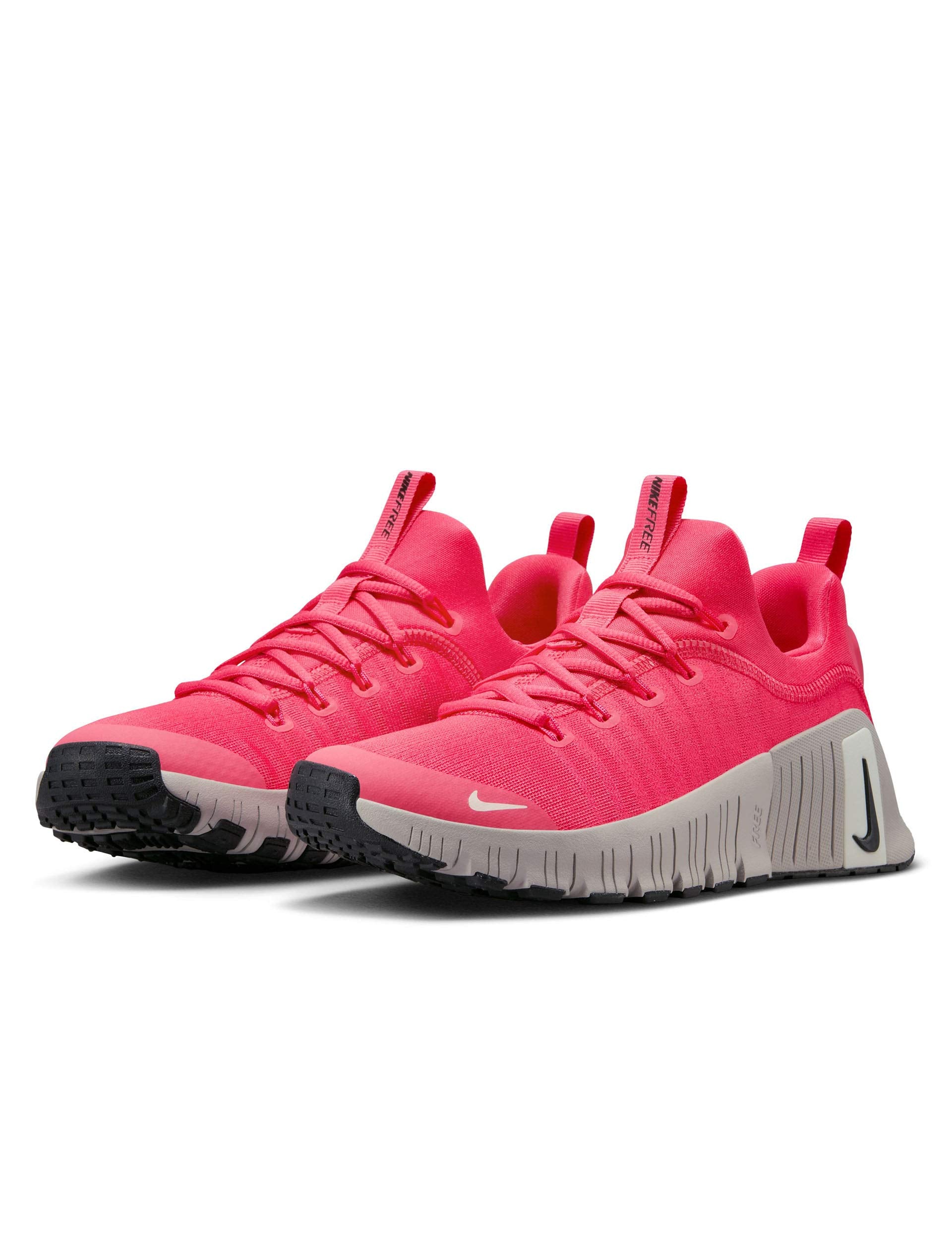 Nike Free Metcon 6 Training Shoes for Women - Aster Pink/Light Iron Ore/Pale Ivory/Black | CrossFit, Gym & Workout Shoes for Weightlifting & HIIT