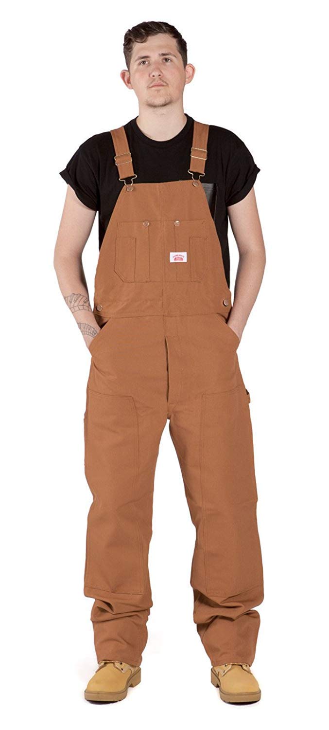 Round House Made in USA Painter Bib Overall - Durable Workwear for Painting, Construction & DIY Projects