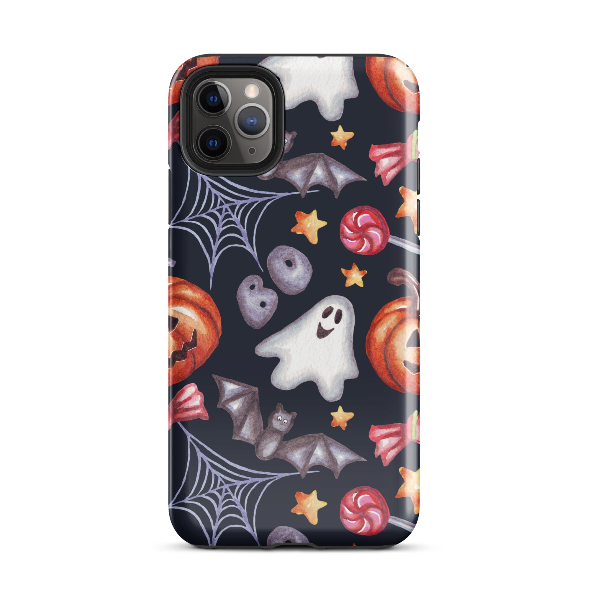 Premium Spooky Charm iPhone Case - Cute & Durable Protective Cover for iPhone 13/14/15, Perfect for Halloween, Parties & Everyday Use