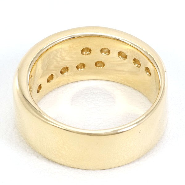 18K Yellow Gold Diamond Ring for Women - Elegant Wedding, Engagement, Anniversary Jewelry Gift - Perfect for Special Occasions & Everyday Luxury