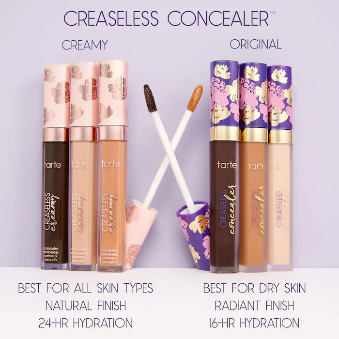 Tarte Maracuja Creaseless Creamy Corrector - Long-Lasting Under Eye Concealer for Dark Circles & Wrinkles - Perfect for Daily Makeup & Special Occasions
