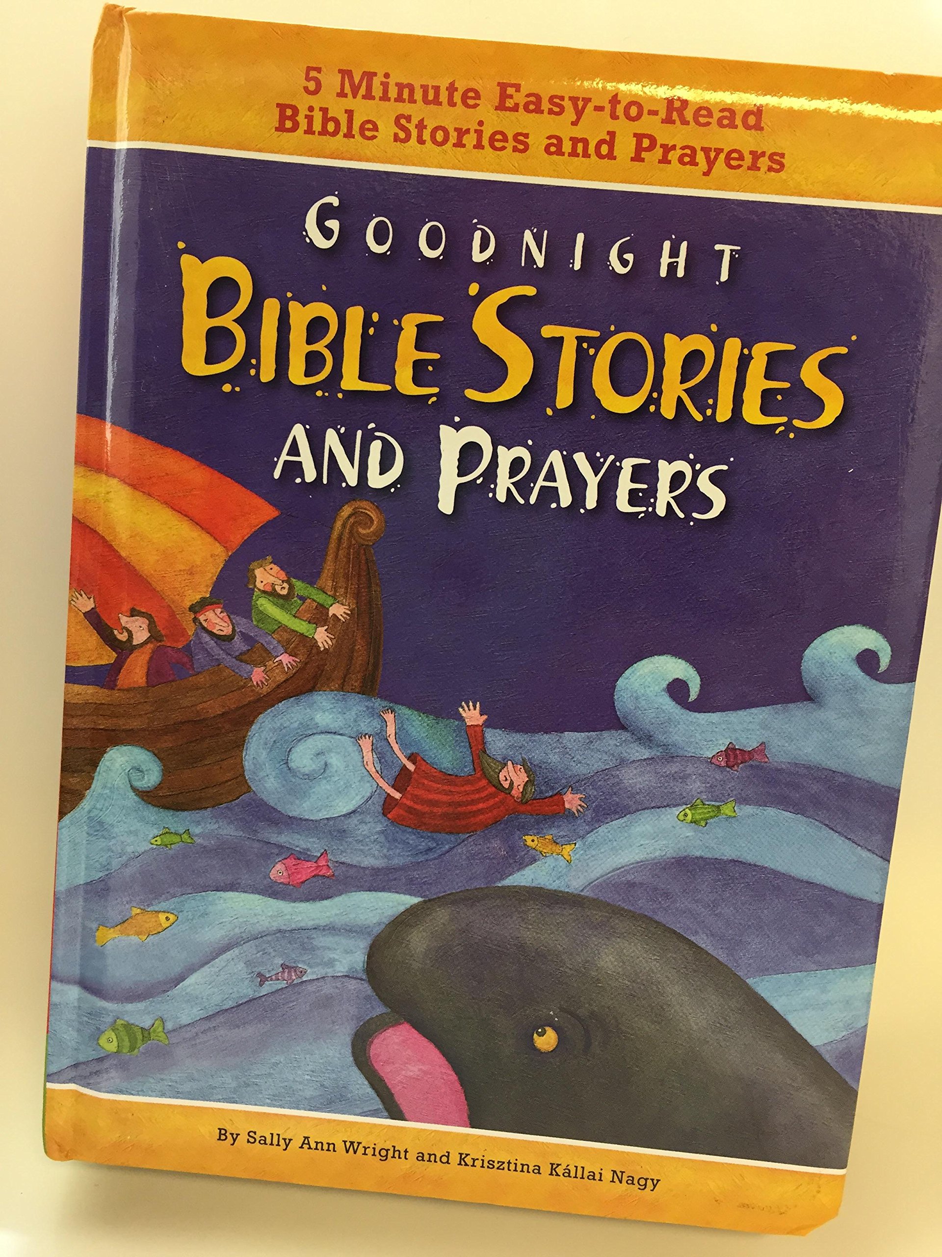 Goodnight Bible Stories and Prayers - Hardcover Christian Children's Book (2013) | Bedtime Reading, Sunday School Gifts & Family Devotionals