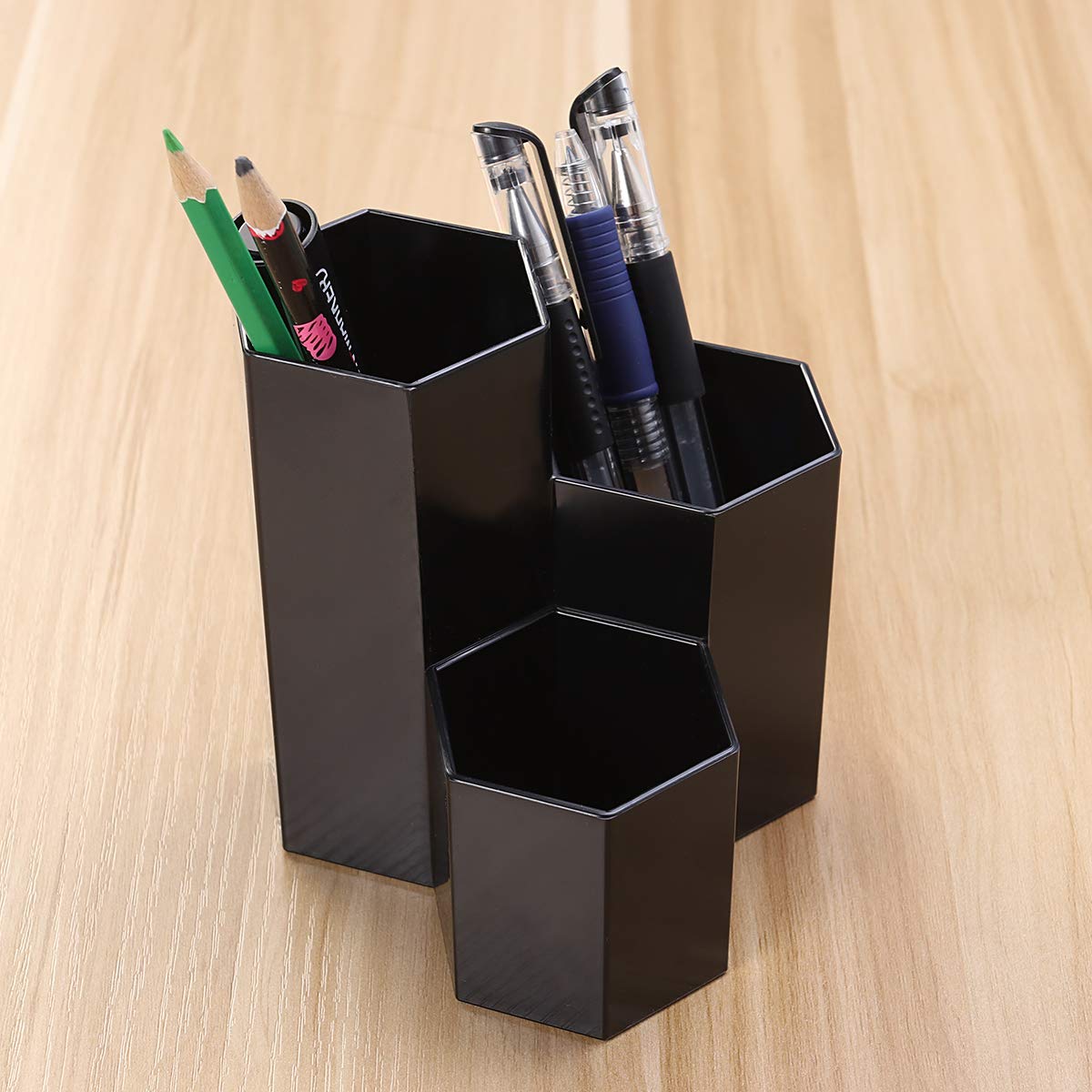 Creative Desktop Pen Holder - Practical Home & Office Storage Organizer for Pens, Pencils, and Stationery - Perfect for Work Desks, Study Tables, and Office Organization