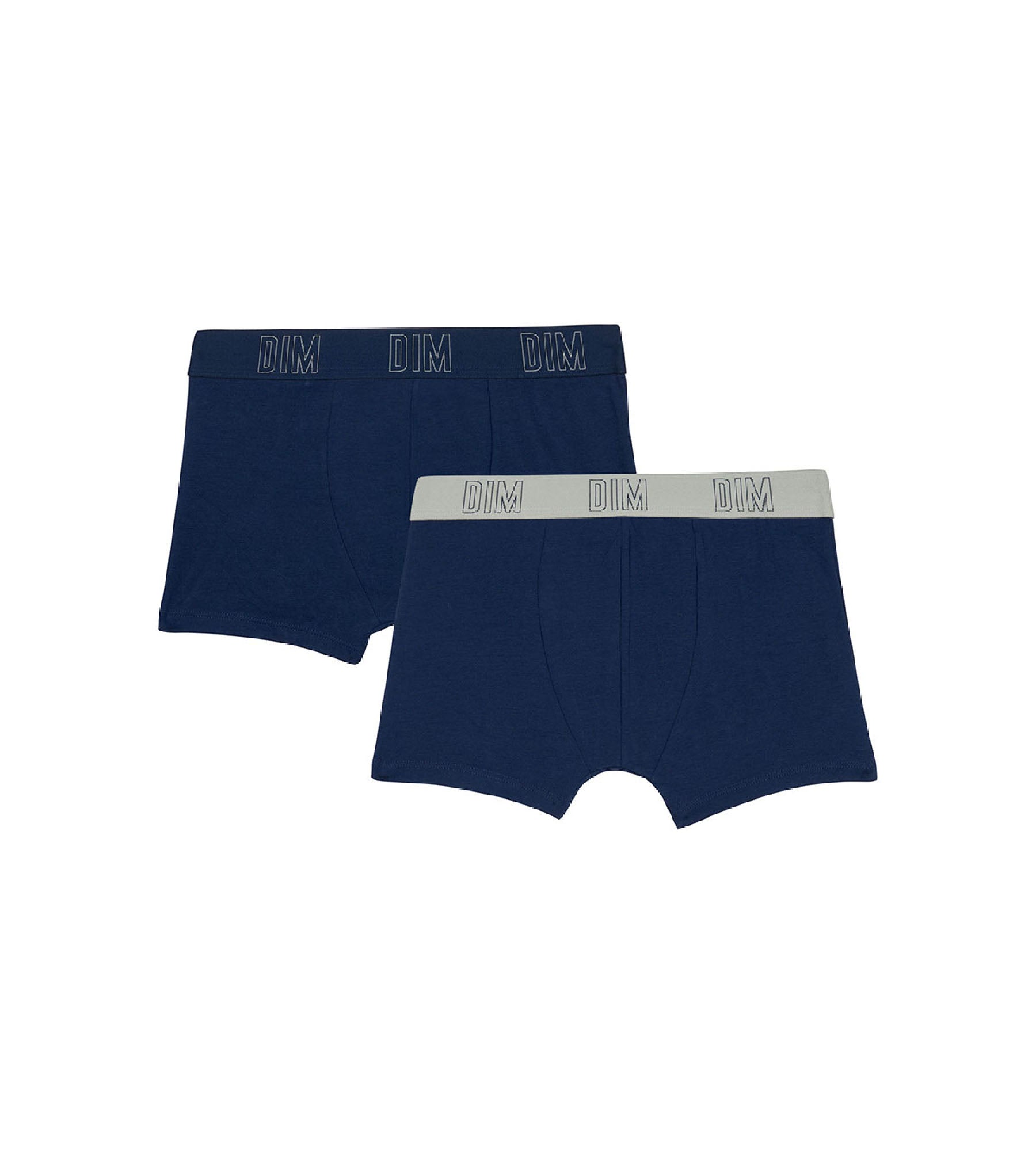 Organic Cotton Boys' Boxer Briefs 2-Pack - Navy Blue | Soft & Breathable Underwear for Kids | Perfect for School, Sports & Everyday Comfort