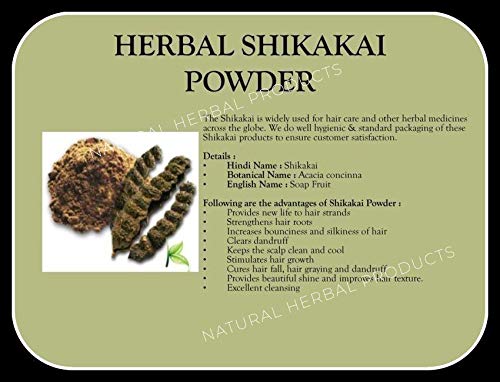 Organic Shikakai Powder for Hair Growth & Strength - 200g Natural Herbal Shampoo for Shine & Conditioning | Ayurvedic Hair Care for Daily Use & Scalp Health