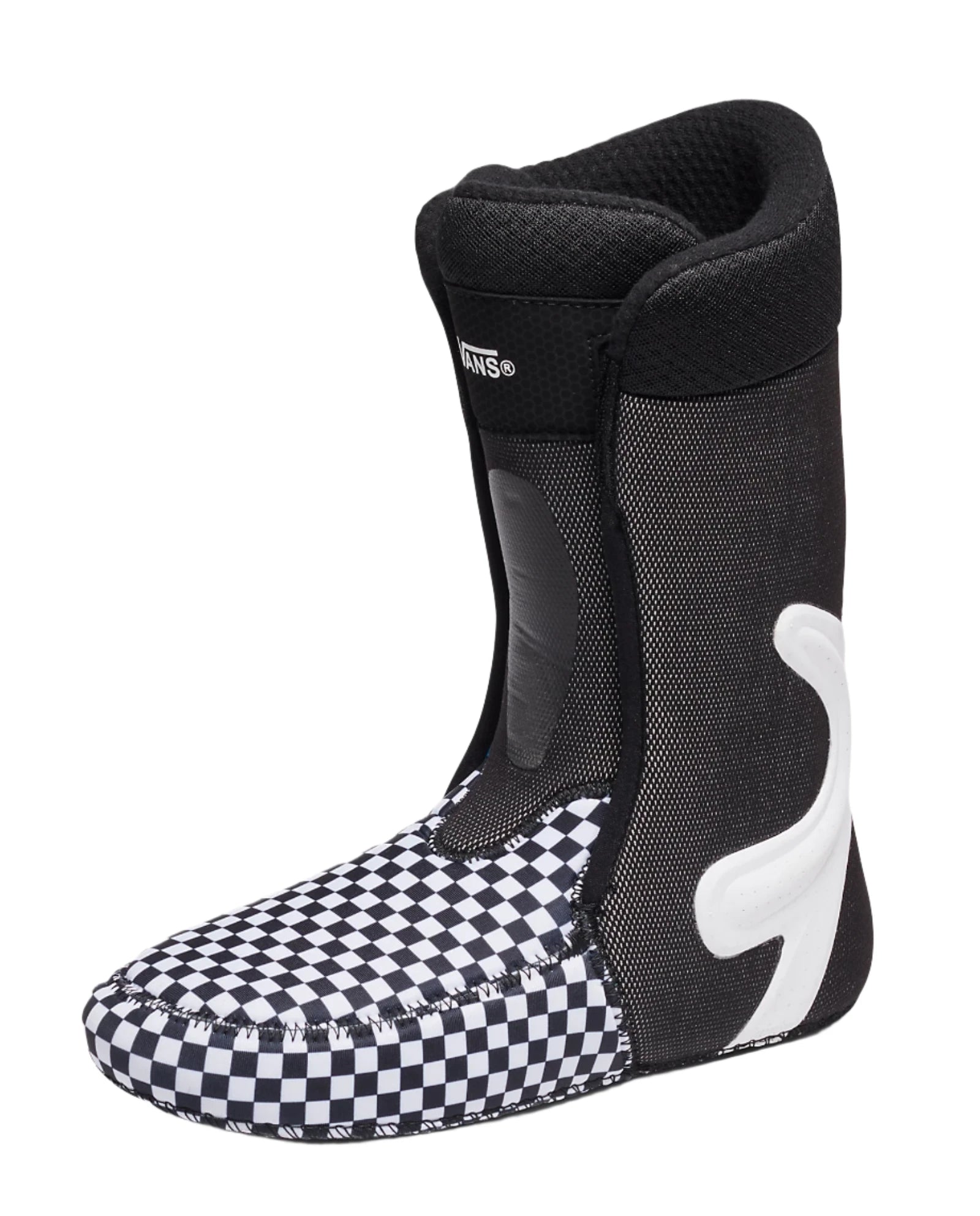 VANS Infuse Snowboard Boots for Men & Women - Black/White (2025) - Comfortable & Durable Snowboarding Shoes for Winter Sports & Outdoor Adventures