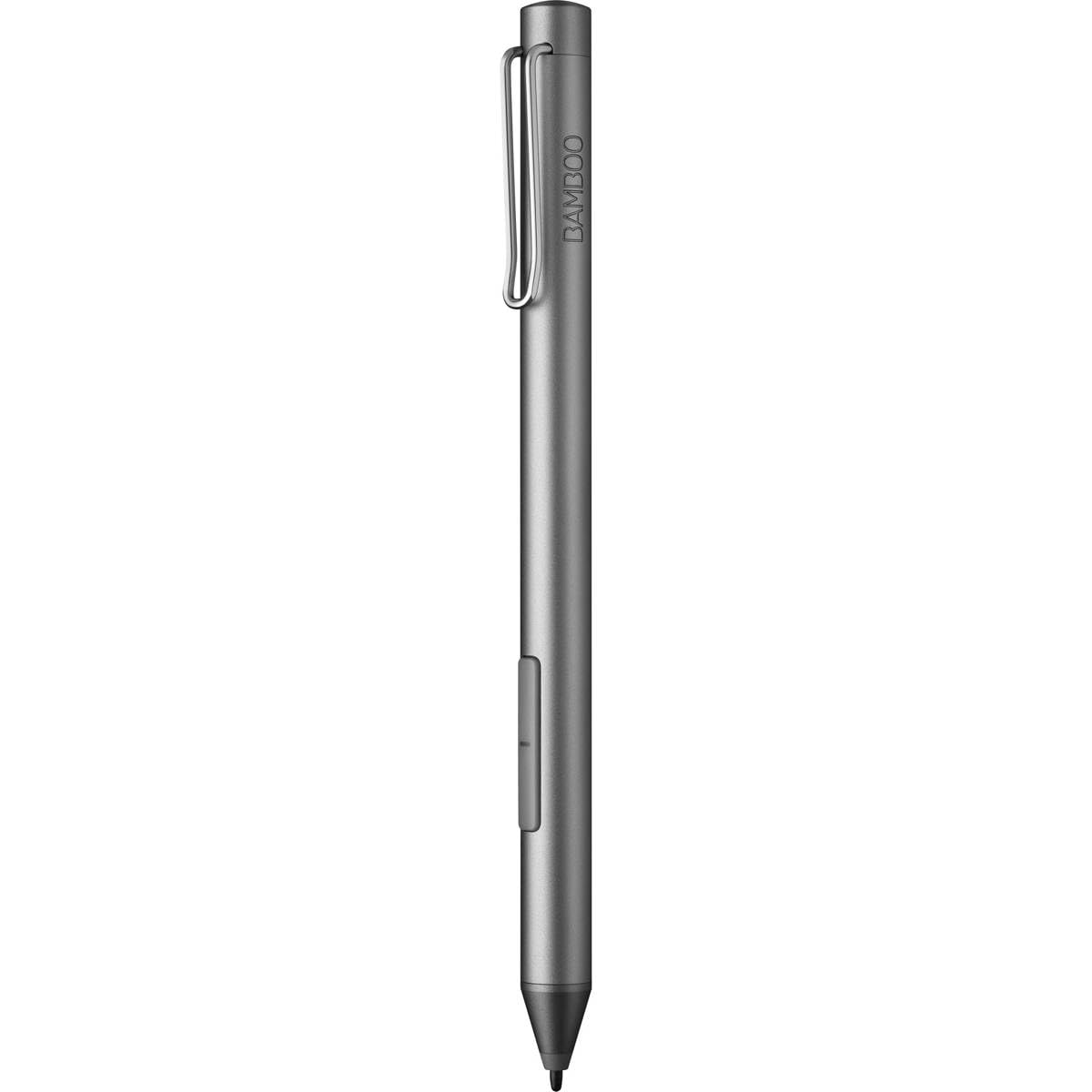 Wacom Bamboo Ink 2nd Gen Smart Stylus for Windows Ink | Grey Compact Design | Perfect for Note-Taking, Sketching & Digital Art