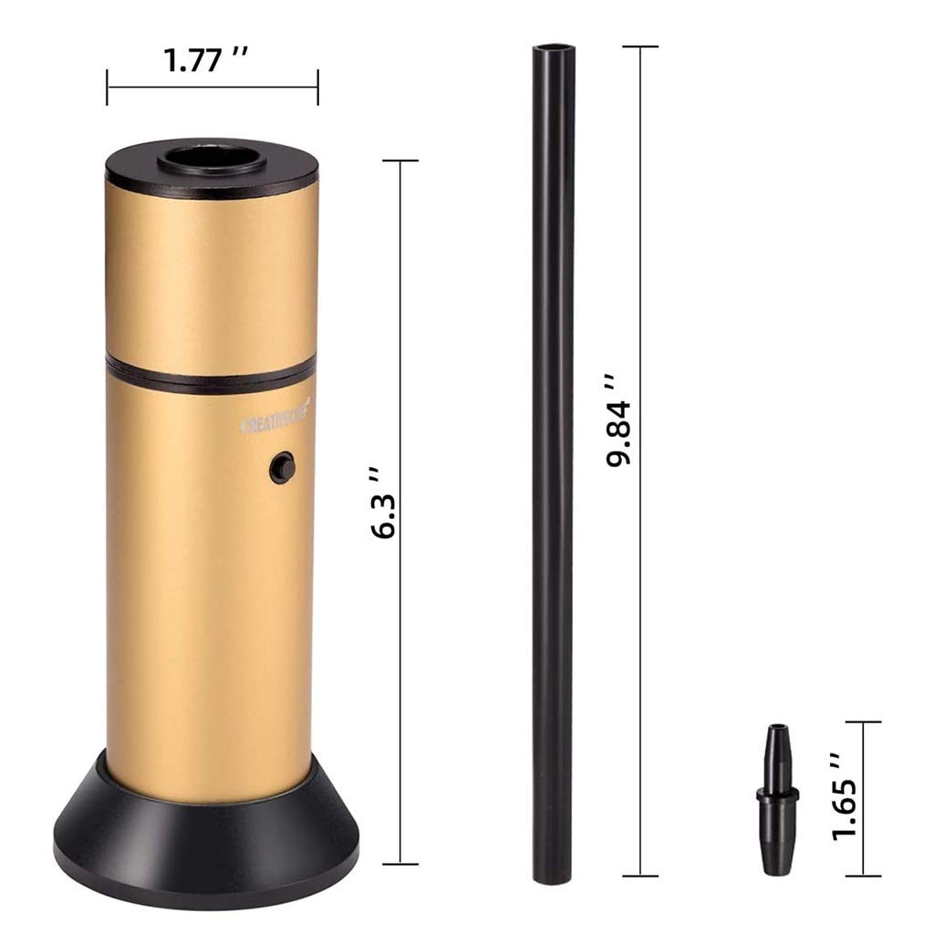 Portable Wood Smoke Gun Infuser for Kitchen, BBQ, and Cocktails - Enhance Flavor of Meat, Cheese, Steak, Popcorn & Drinks | Perfect for Home Cooking, Outdoor Grilling & Mixology