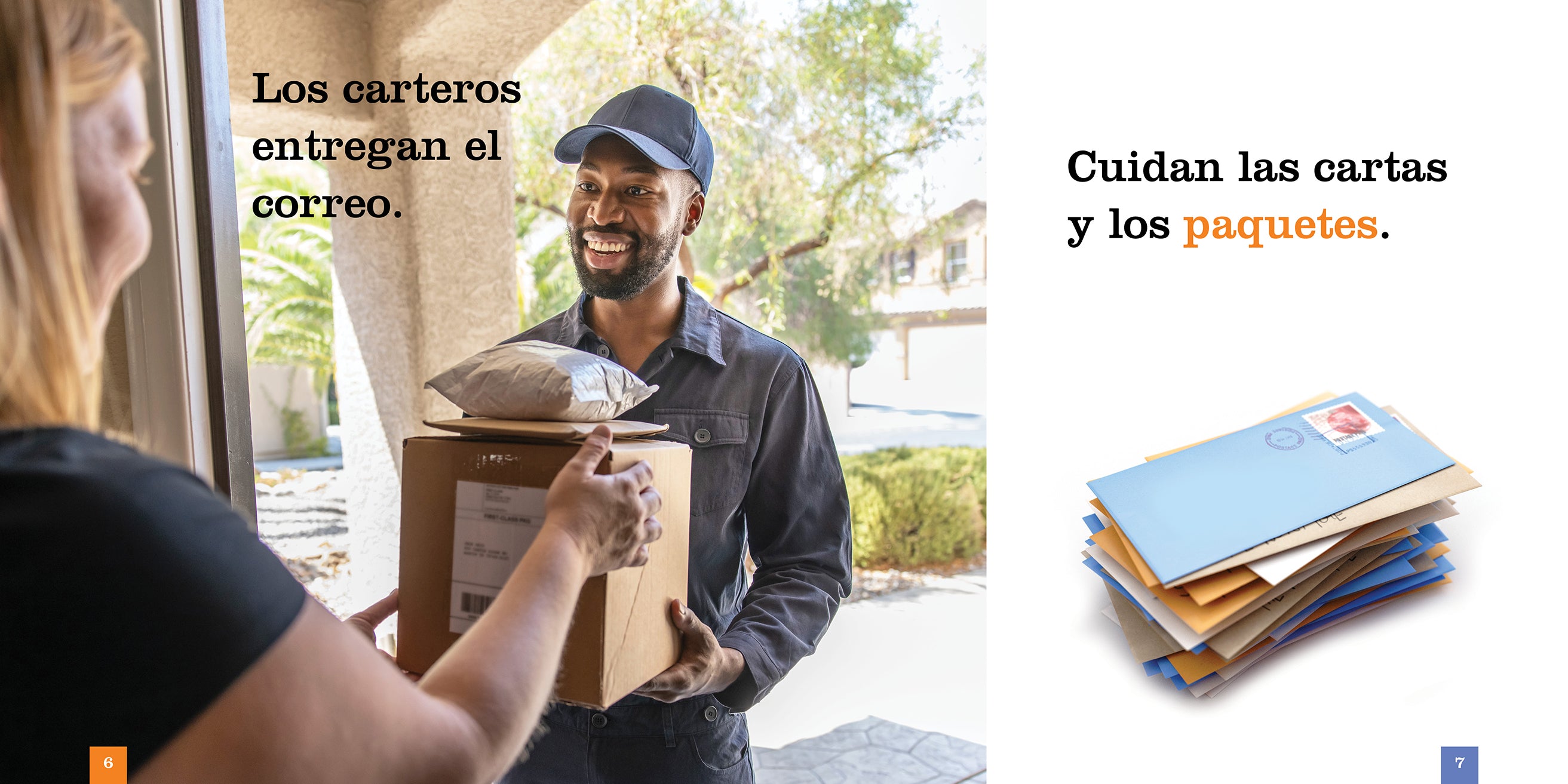 Los Carteros 9781640267077 - Authentic Spanish Postal Worker Book for Kids - Perfect for Bilingual Education & Cultural Learning at Home or School