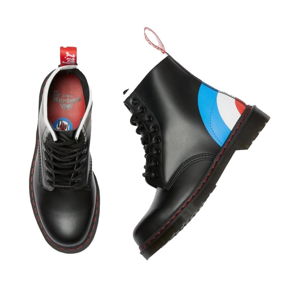 Dr. Martens 1460 Black Leather Boots for Men & Women - Classic Ankle Boots for Everyday Wear, Work & Fashion