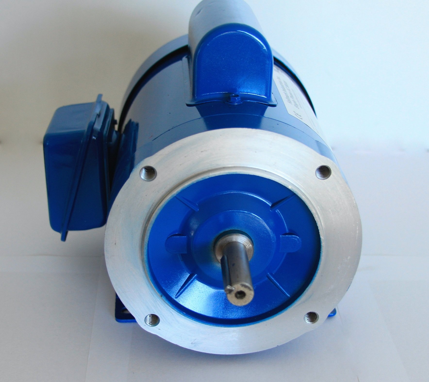 Hallmark Industries MA0507A 3/4 HP AC Motor - 1725 RPM, 1 Phase 60Hz, 115/208-230V, 56C/TEFC, Capacitor Start with Foot Mount, SF 1.15, Steel Frame (Single Unit) - Ideal for Pumps, Fans, and Industrial Machinery