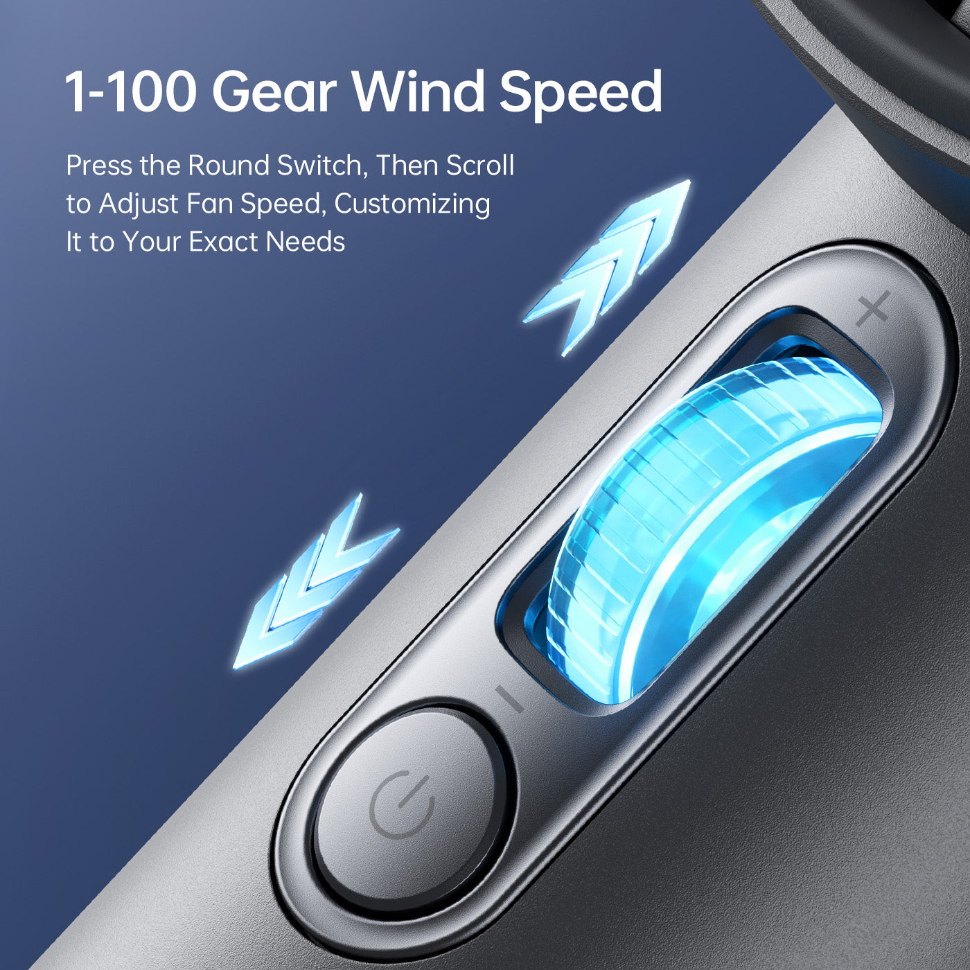 JisuLife Handheld Fan Pro1S - Portable USB Rechargeable Mini Fan with 3 Speeds, Quiet & Powerful Cooling for Travel, Office, Outdoor, Gym - 2025 Model