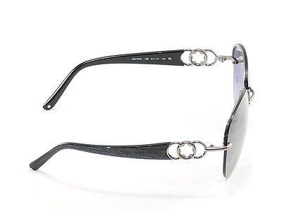 Mont Blanc MB333S 12B Gunmetal Gradient Women's Sunglasses - 100% UV Protection - Made in Italy - Stylish & Durable for Outdoor Activities, Beach & Driving