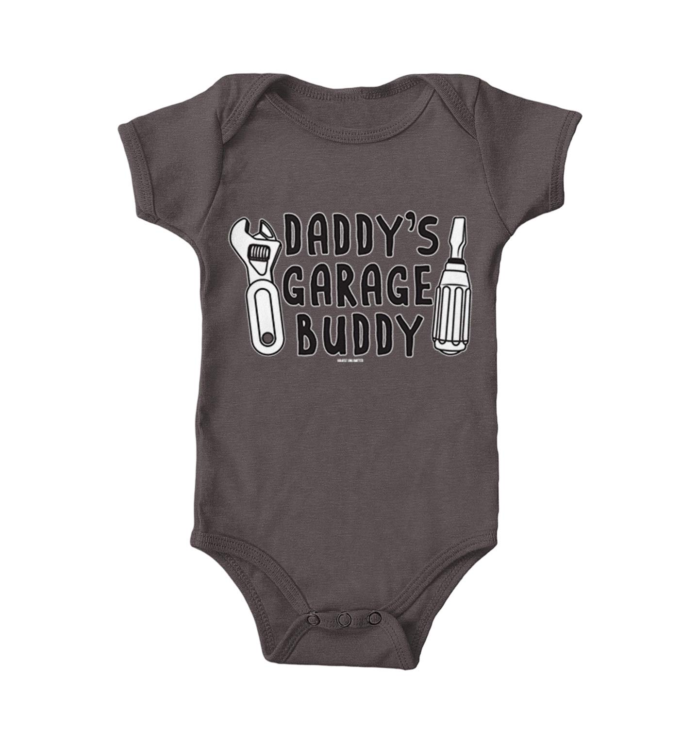 Haase Unlimited Daddy's Garage Buddy - Mechanic Work Jumpsuit for Men | Durable Automotive Repair Coveralls | Perfect for Car Mechanics, DIY Auto Work & Garage Projects