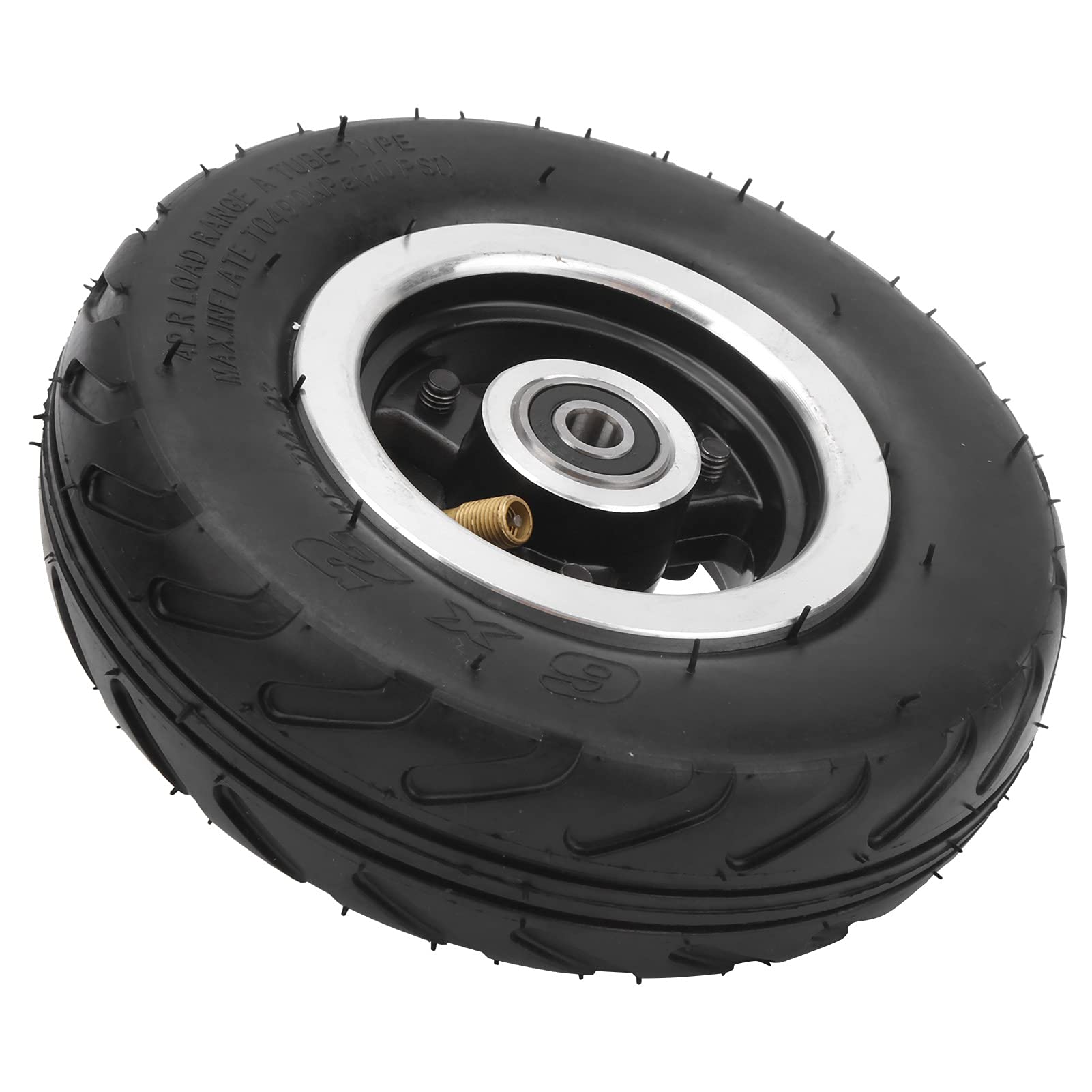 **VGEBY 6x2 Inflatable Air Tire Wheel with Aluminum Alloy Hub - Strong Grip for Electric Scooters - Perfect for Commuting & Outdoor Adventures**