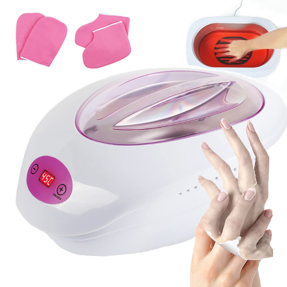 Professional 200W Paraffin Wax Warmer for Hands & Feet - 2.8L Wax Heater Machine for Home & Salon Use | Skin Moisturizing & Renewal Treatment | Perfect for Spa, Arthritis Pain Relief & Dry Skin Care