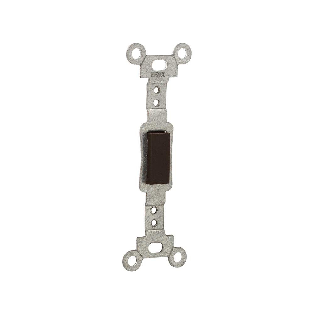 EATON 756B Standard Size Brown Wall Plate - Decorative Electrical Outlet Cover for Home & Office - Perfect for Living Room, Bedroom, and Kitchen Decor