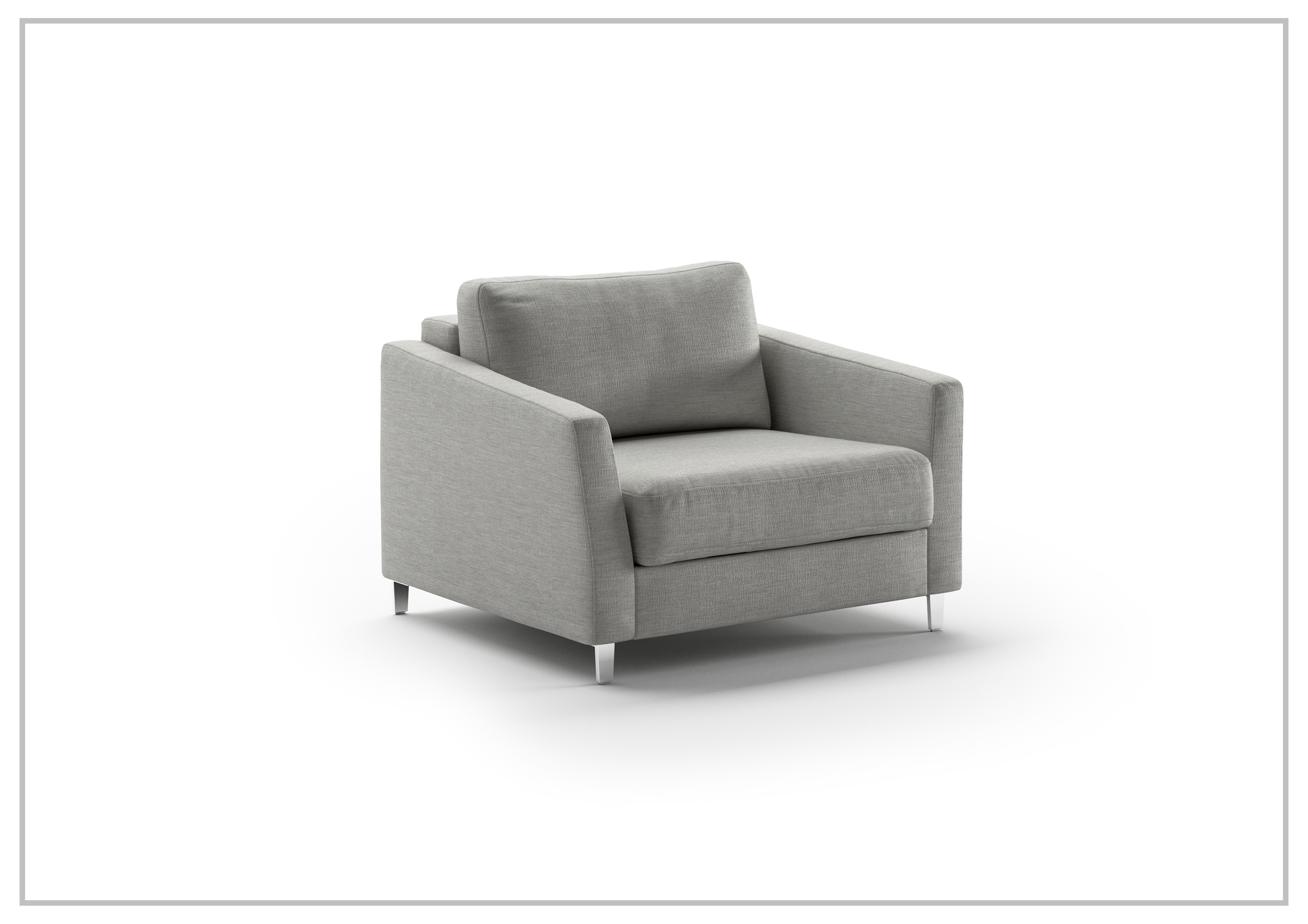 Luonto Monika Fabric Chair Cot Sleeper Sofa Bed - Convertible 3-in-1 Furniture for Small Spaces | Multiple Color Options | Perfect for Guest Rooms, Apartments & Dorm Rooms