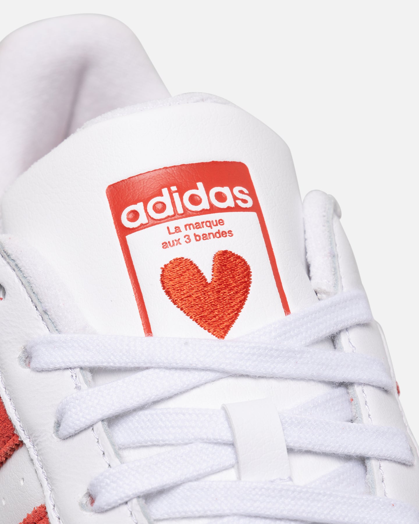 Adidas Women's Superstar Sneakers White/Red - Classic Casual Shoes for Women | Perfect for Everyday Wear, Gym & Street Style