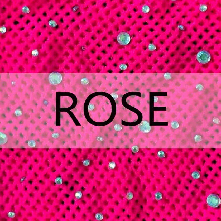 Rhinestone-rose Red
