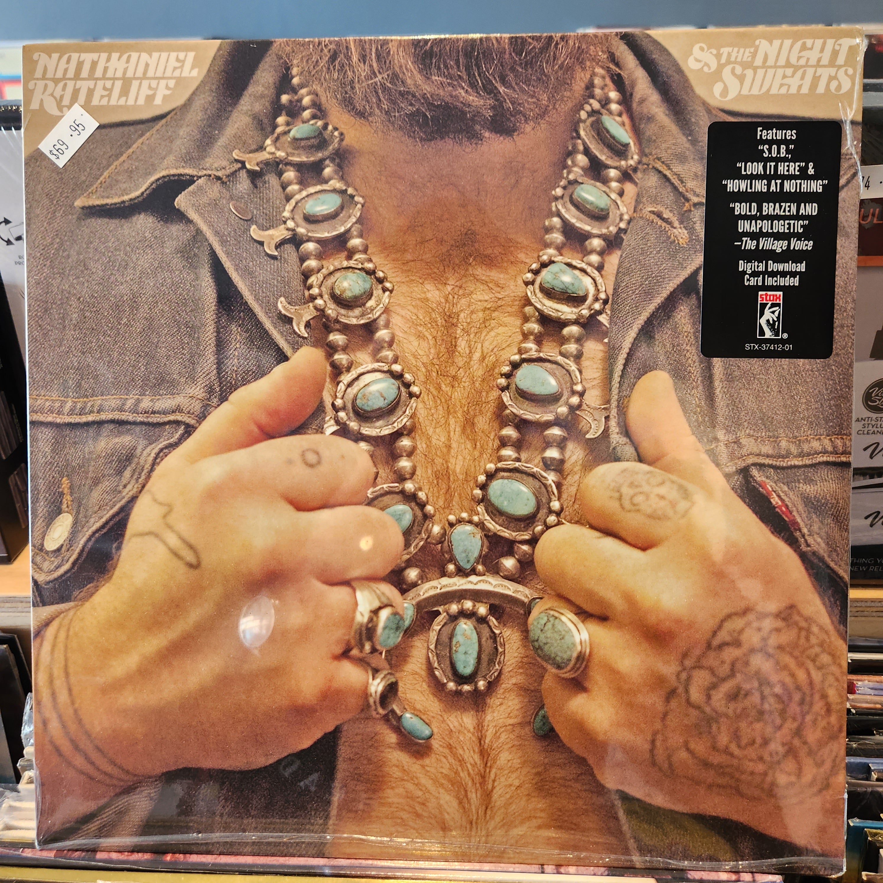 Nathaniel Rateliff & The Night Sweats Self-Titled Vinyl LP | Limited Edition Record for Music Collectors & Vinyl Enthusiasts | Perfect for Home Listening, Gifts & Record Collections