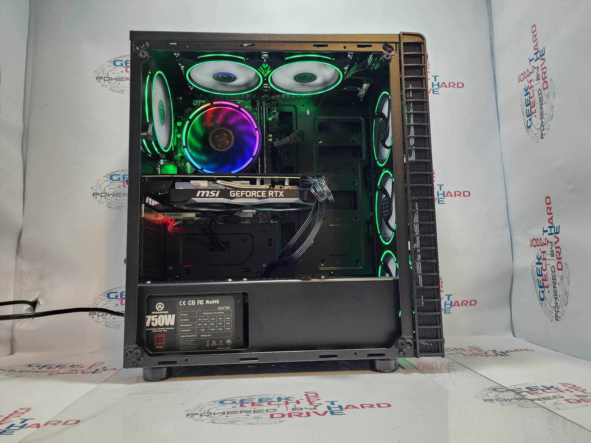 Pinnacle Gaming PC Desktop Computer - Intel Core i5, NVIDIA RTX 3060 Ti, 500GB/1TB/2TB SSD, 16GB/32GB DDR5 RAM (Model G06S6 B H6) - Perfect for 4K Gaming, Streaming & VR