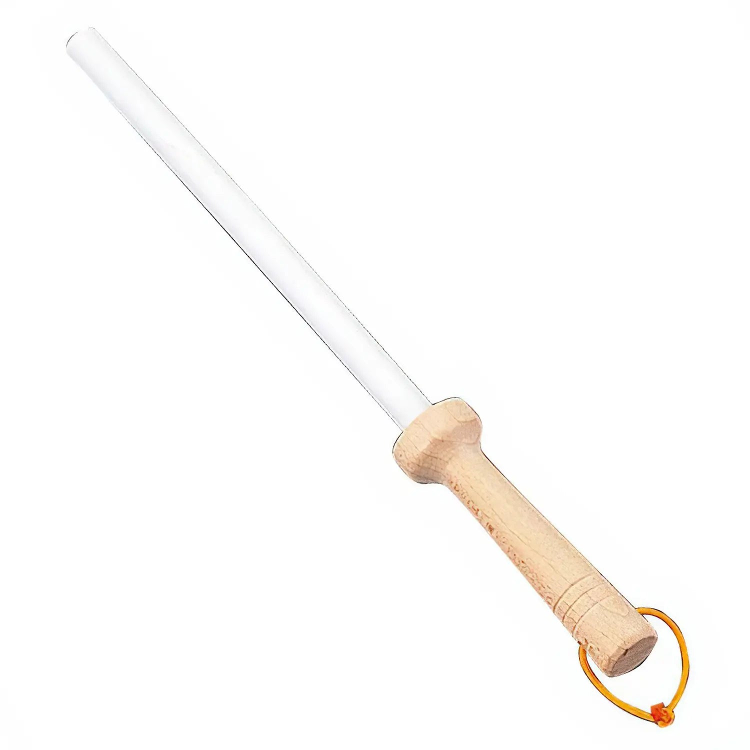 Premium Mac Ceramic Sharpening Rod - 12 Inch Honing Steel for Knives - Perfect for Kitchen, Hunting & Outdoor Use - Maintain Razor-Sharp Edges on Chef Knives, Hunting Blades & More
