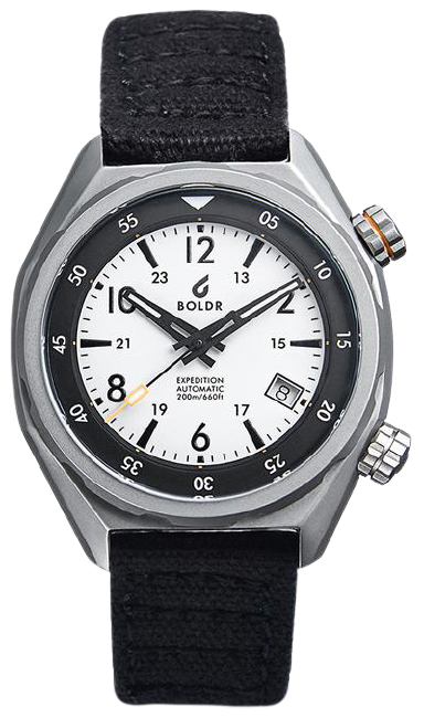BOLDR Expedition II Eiger Automatic Dive Watch - 200M Waterproof Stainless Steel Sports Watch for Men - Perfect for Scuba Diving, Swimming & Outdoor Adventures